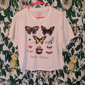 Smokey crop top 🐻🦋